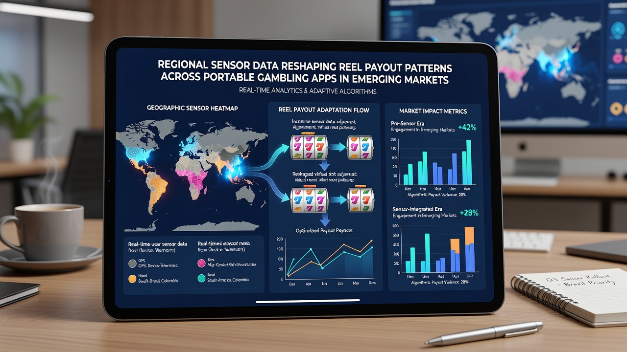 Mobile device sensors capture regional movement and environmental data that reshape reel mechanics in gambling applications